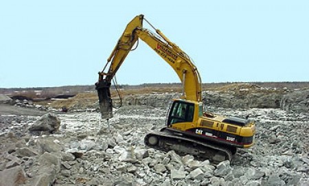 Machine of Construction and building Jumbo with Hammer in Maxfield, Kingston, Jamaica